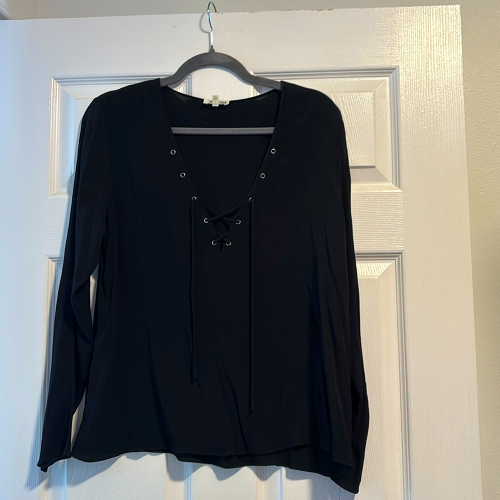 Wilfred long sleeve top size large